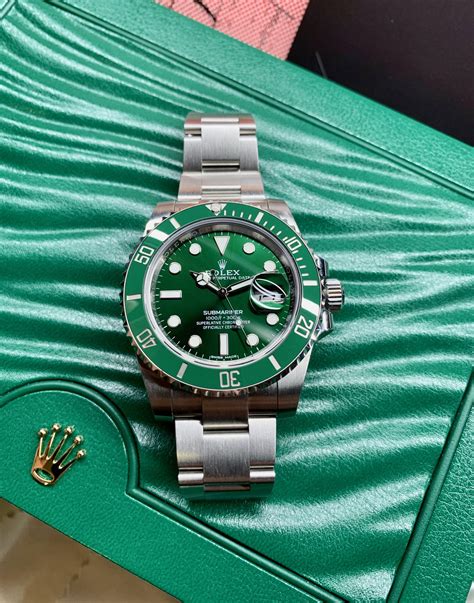 rolex green submariner huklk|rolex hulk submariner for sale.